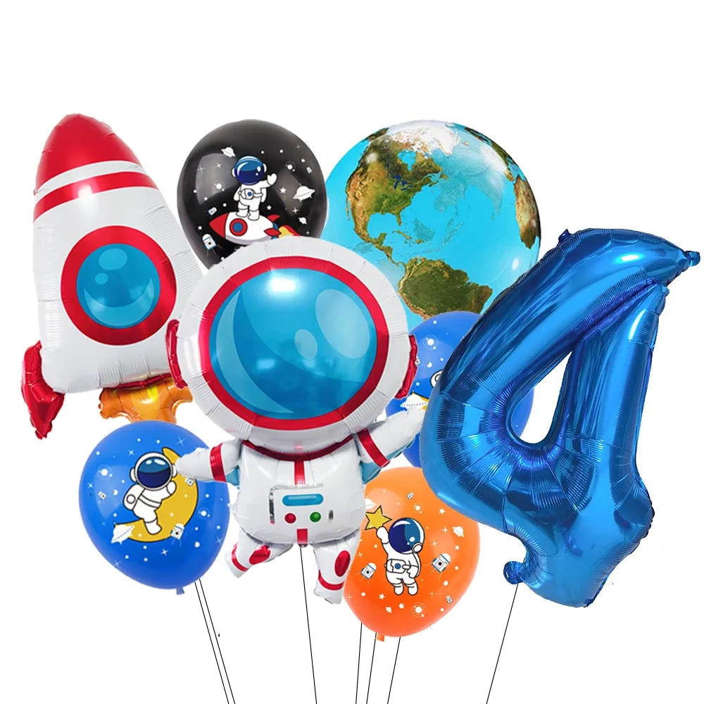 Ballon Numérique Astronaute Beau