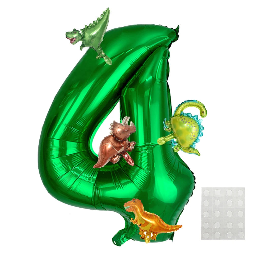 Ballon Numérique Dinosaure Pratique