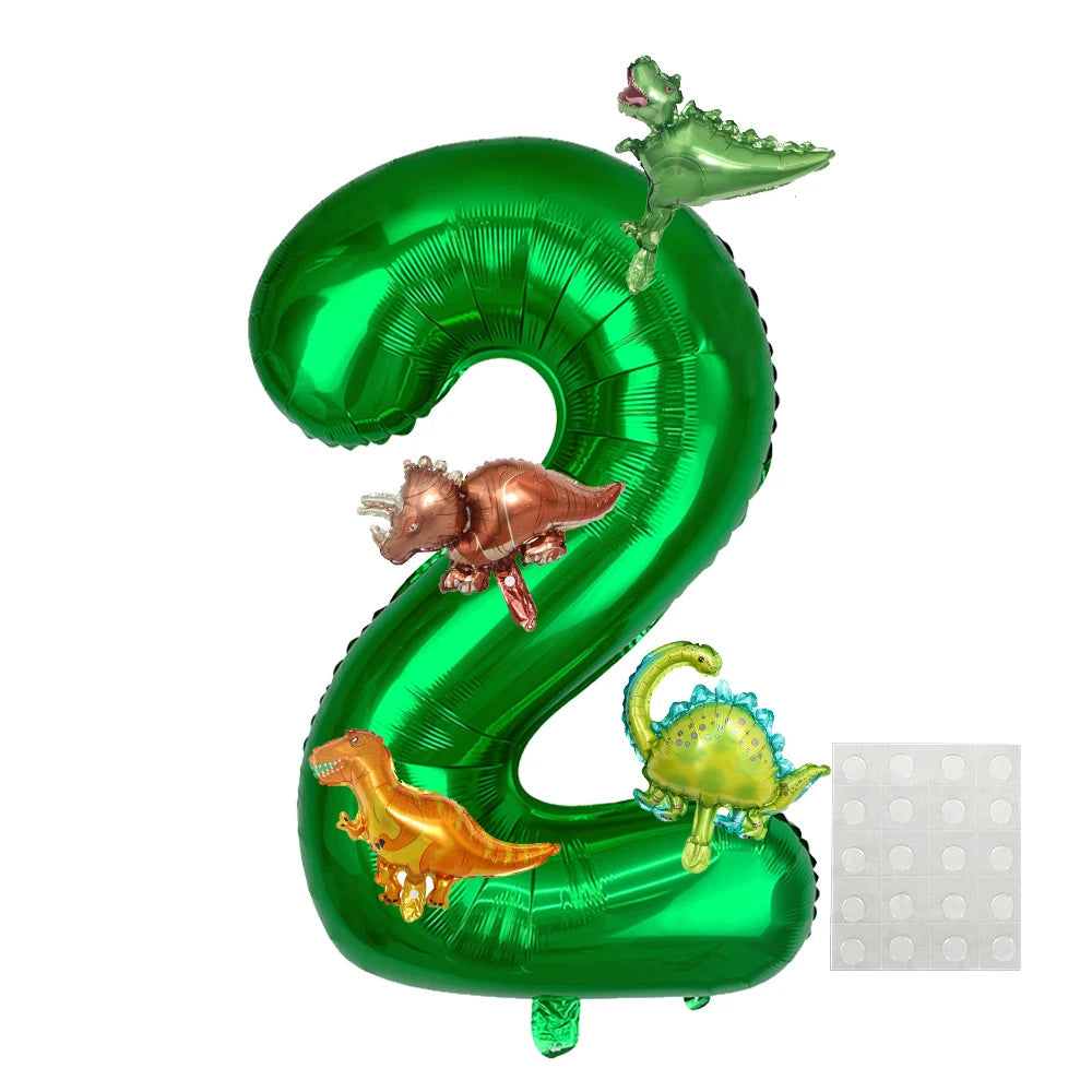 Ballon Numérique Dinosaure Unique