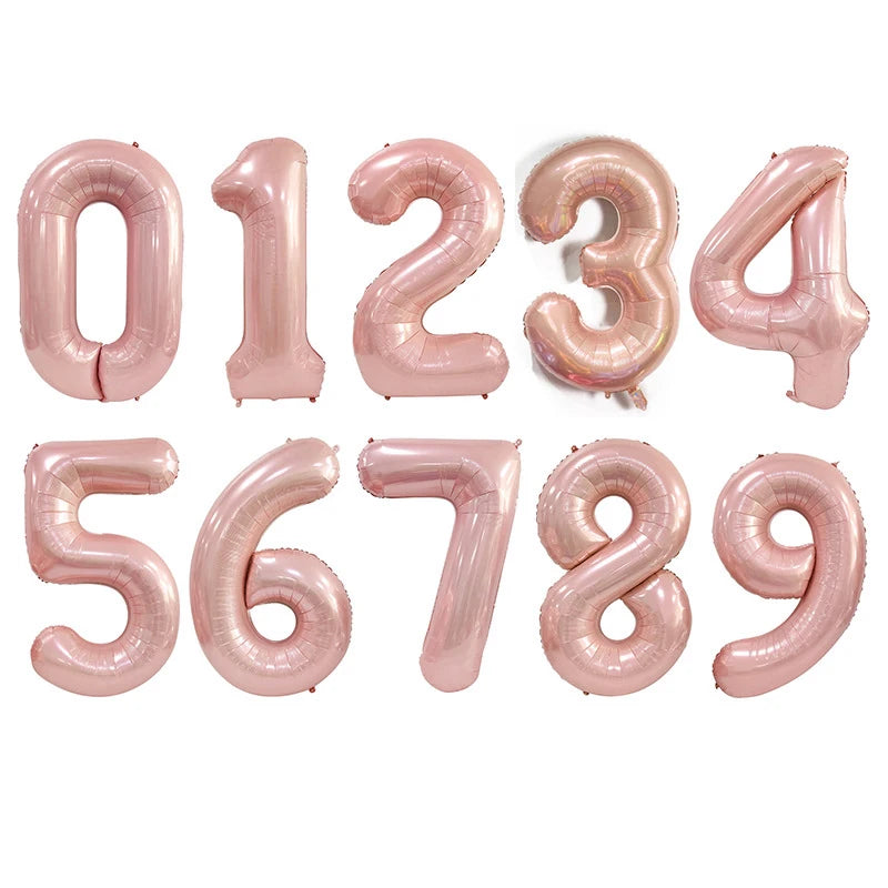 Ballon Numérique Rose