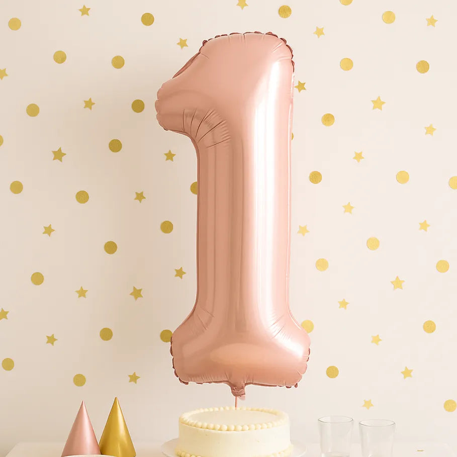 Ballon Numérique Rose 1