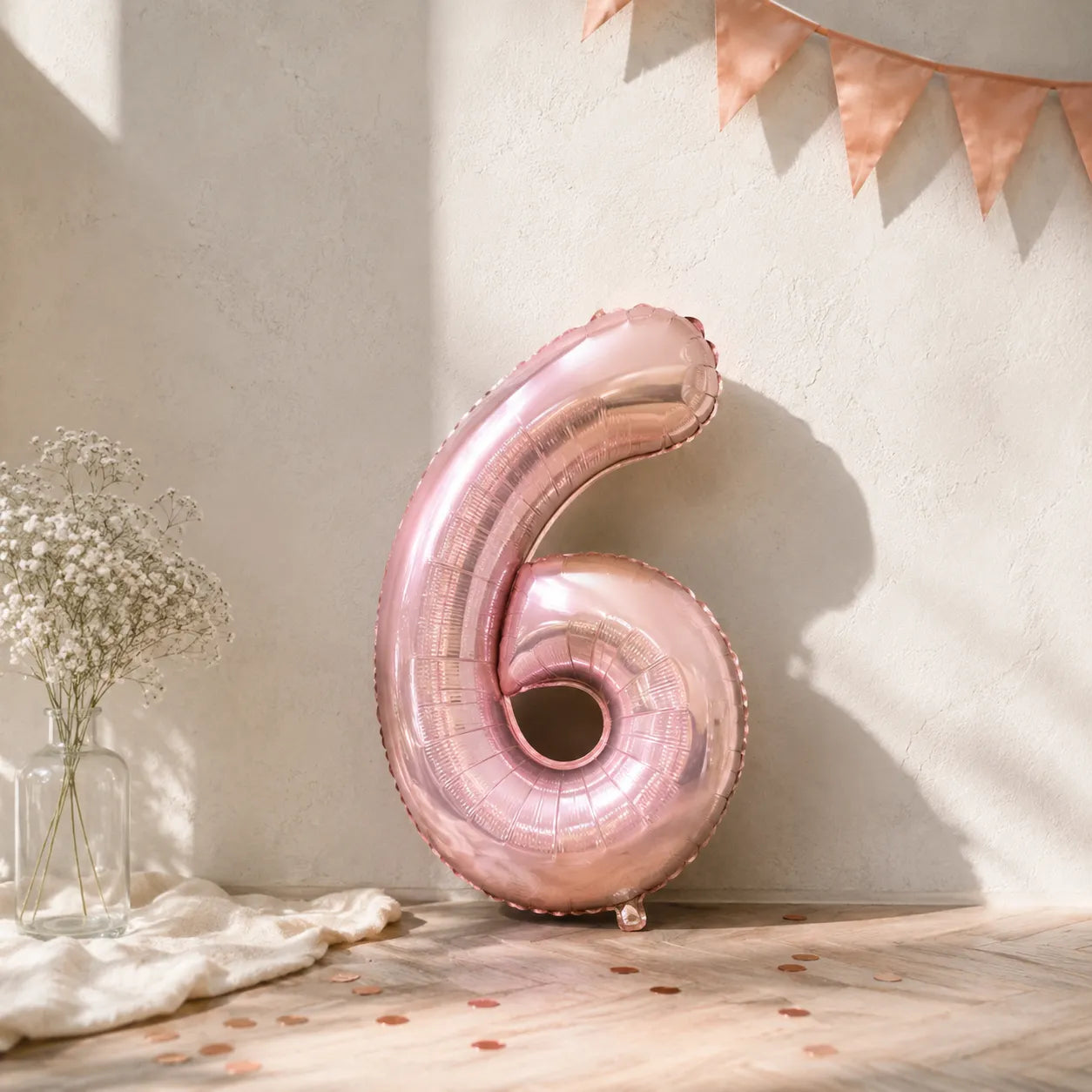 Ballon Numérique Rose 6