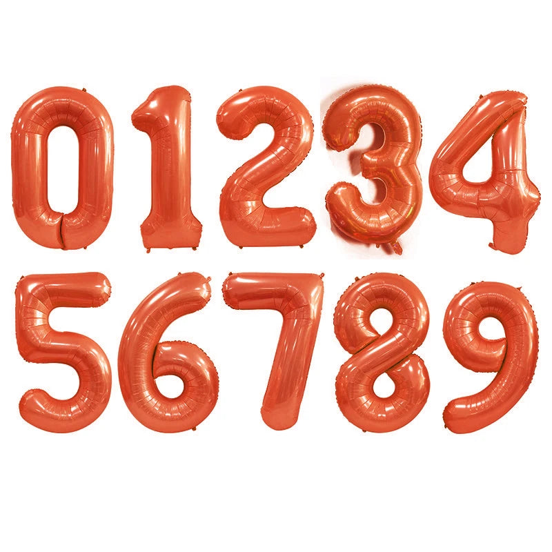 Ballon Numérique Rouge