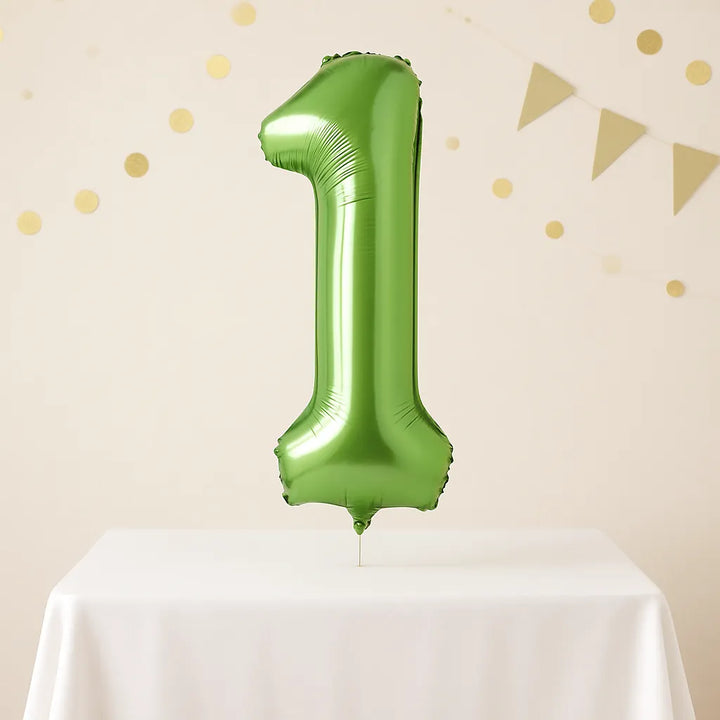 Ballon Numérique Vert Tendre 1