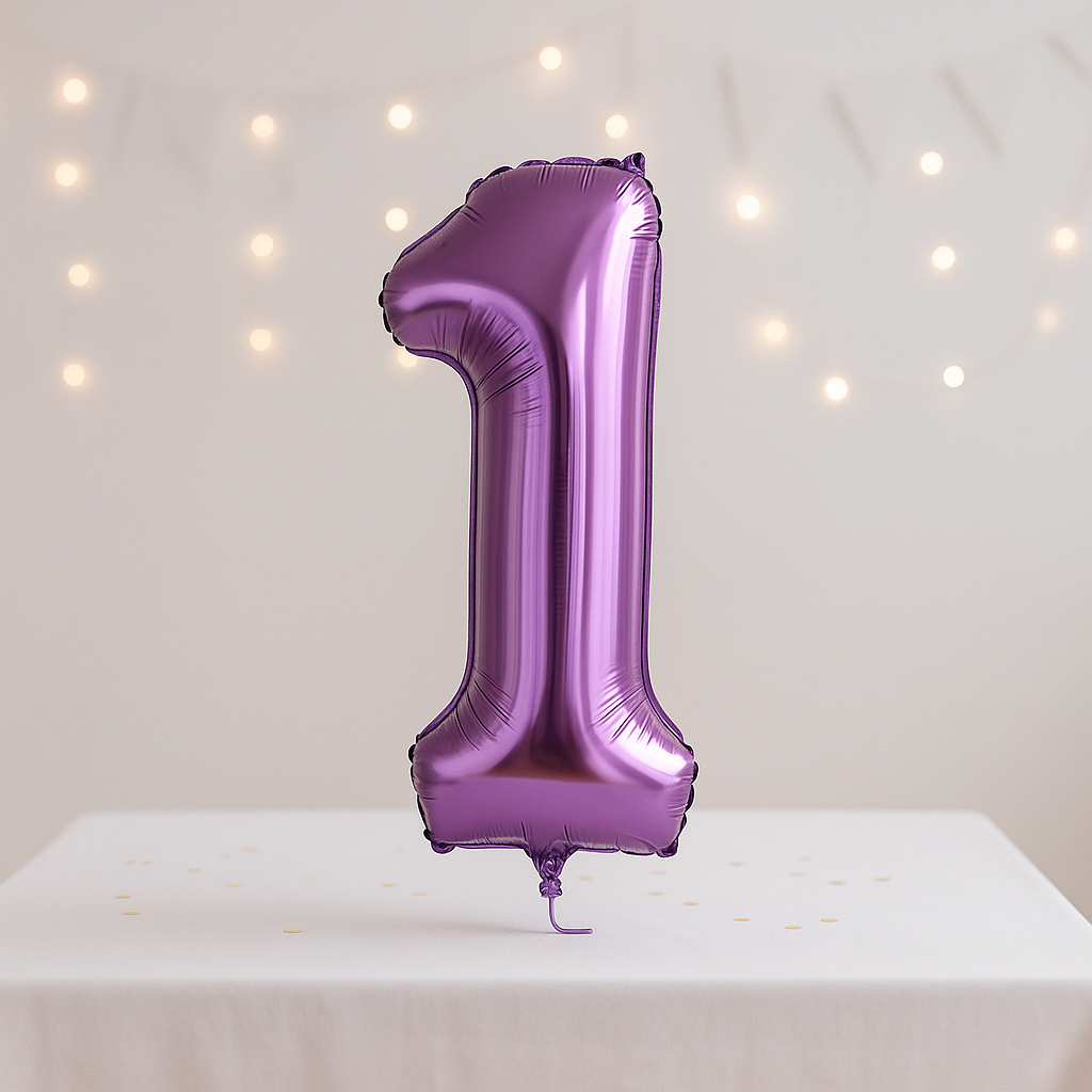 Ballon Numérique Violet