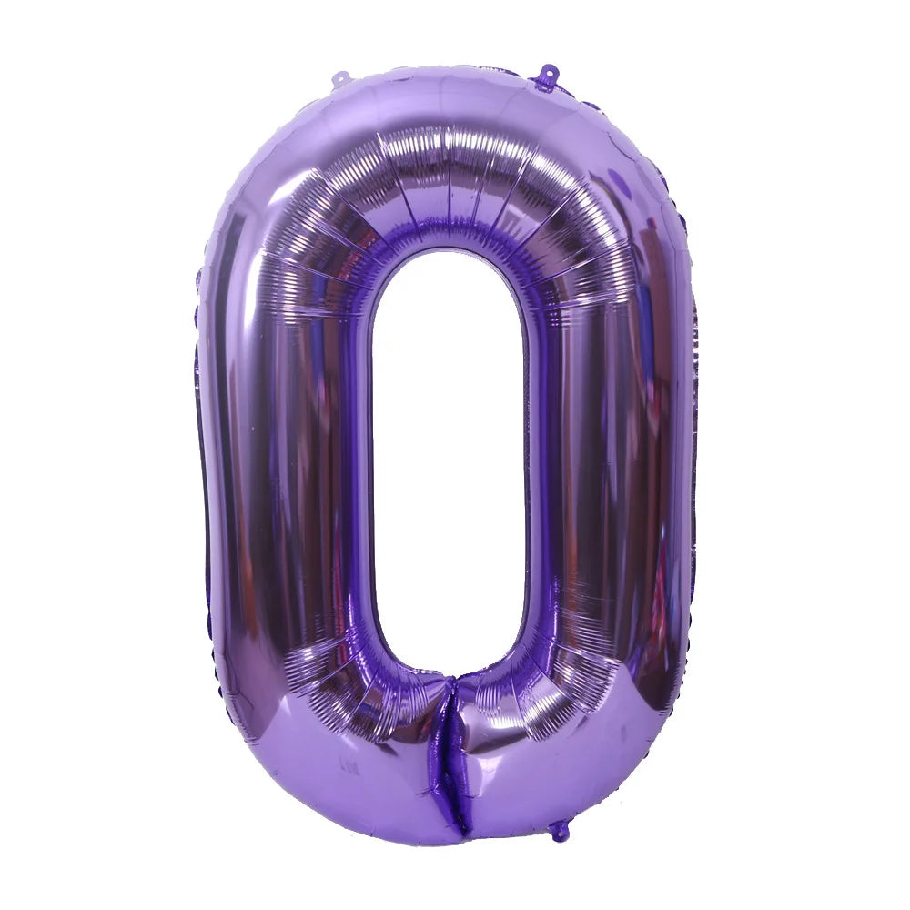 Ballon Numérique Violet