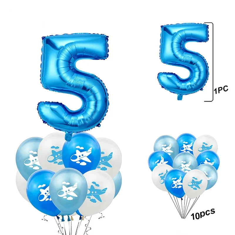 Ballon Numérique Voyage Mignon