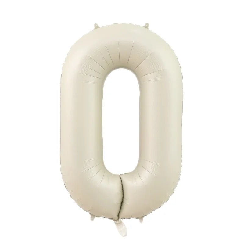 Ballon Numérique XXL Beige