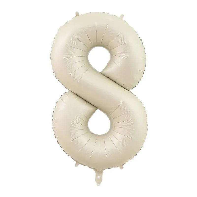 Ballon Numérique XXL Beige Beau