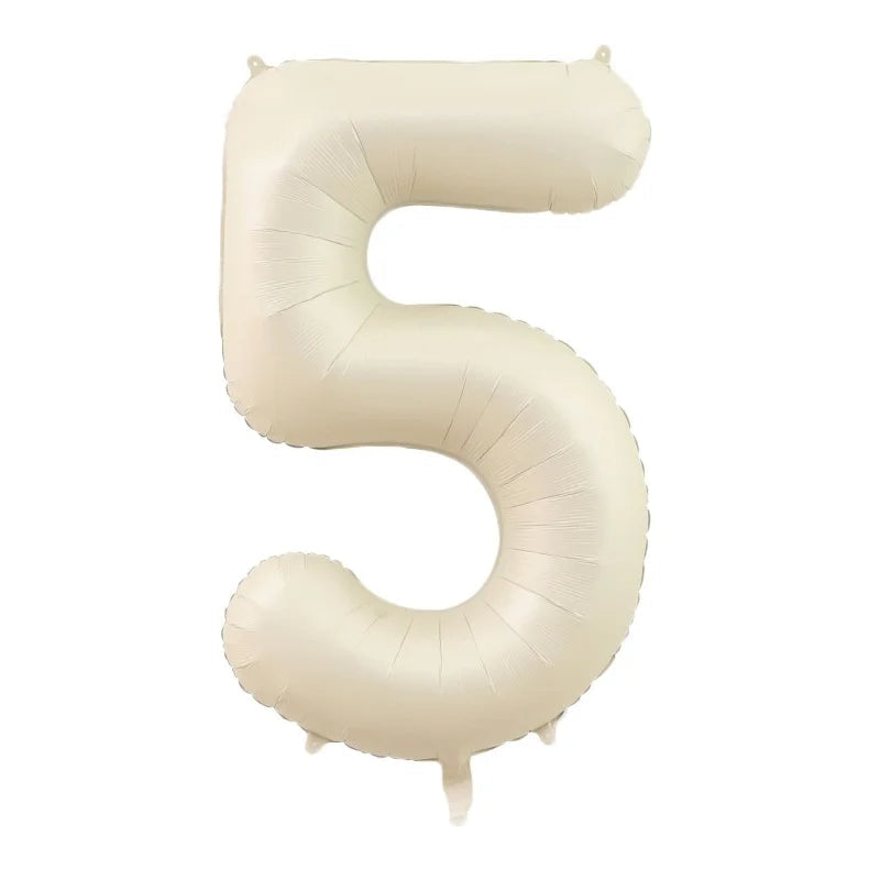 Ballon Numérique XXL Beige Design
