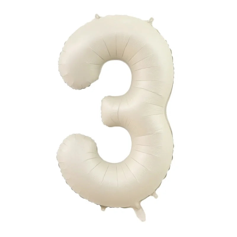 Ballon Numérique XXL Beige Pratique