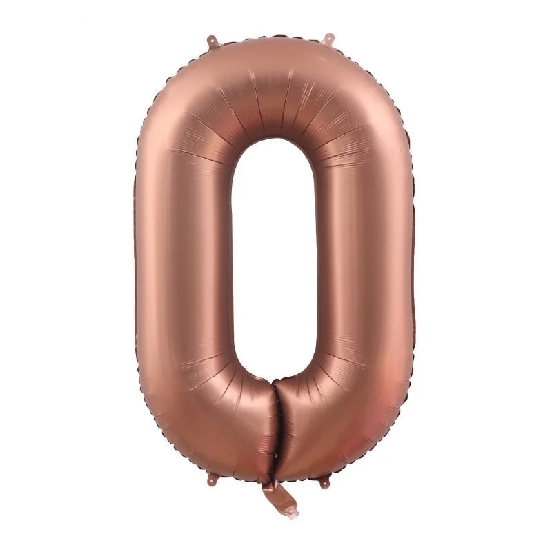 Ballon Numérique XXL Couleur Café