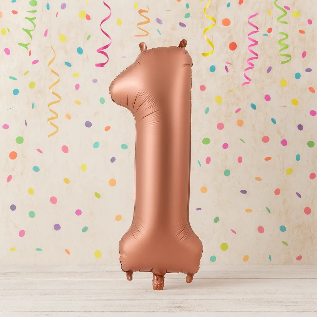 Ballon Numérique XXL Couleur Café 1