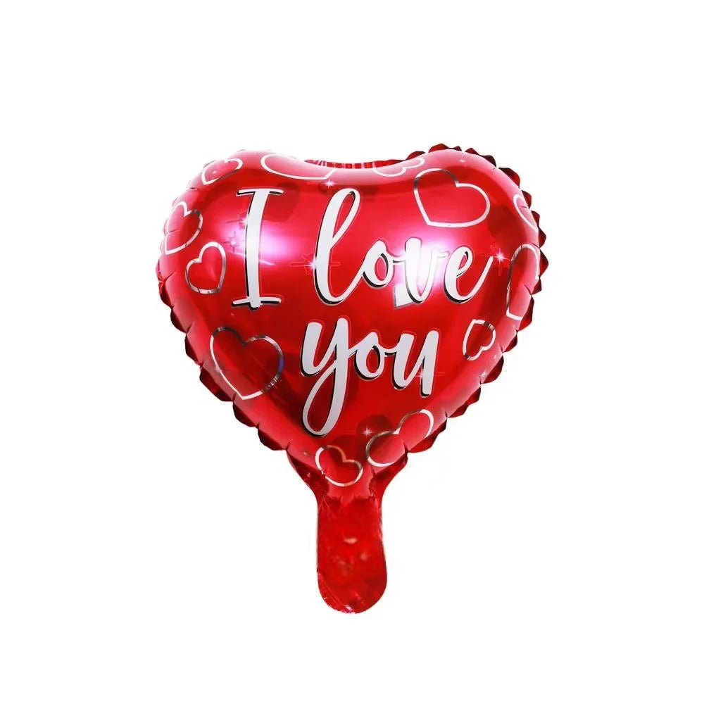 Ballon Rouge Saint-Valentin Chic