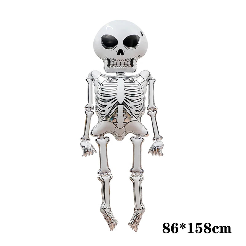 Ballon Squelette Pour Halloween Chic