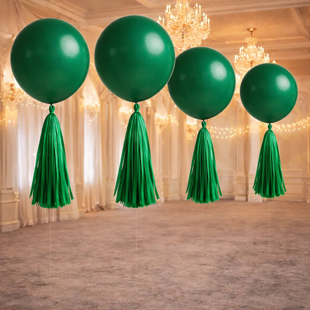 Ballon Vert Emeraude XXL
