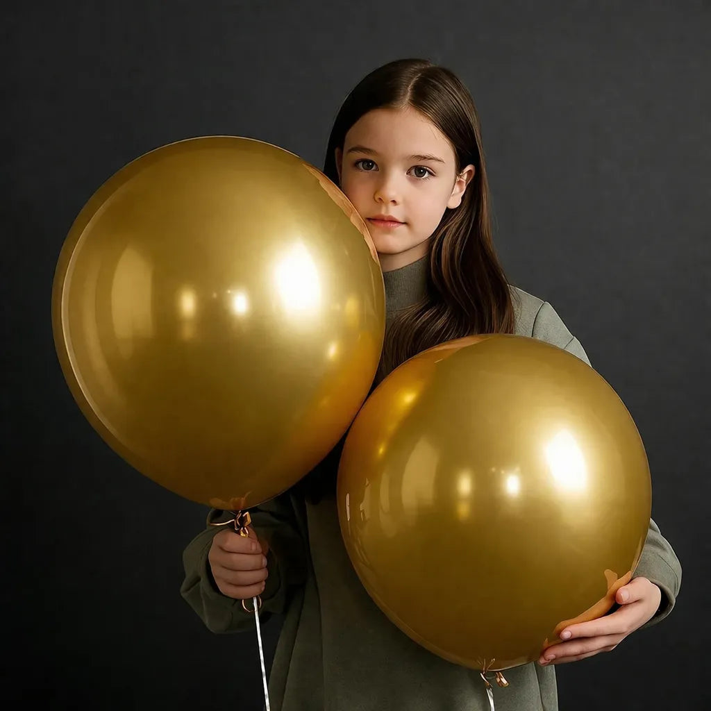 Ballon XXL Doré Métallisé Unique