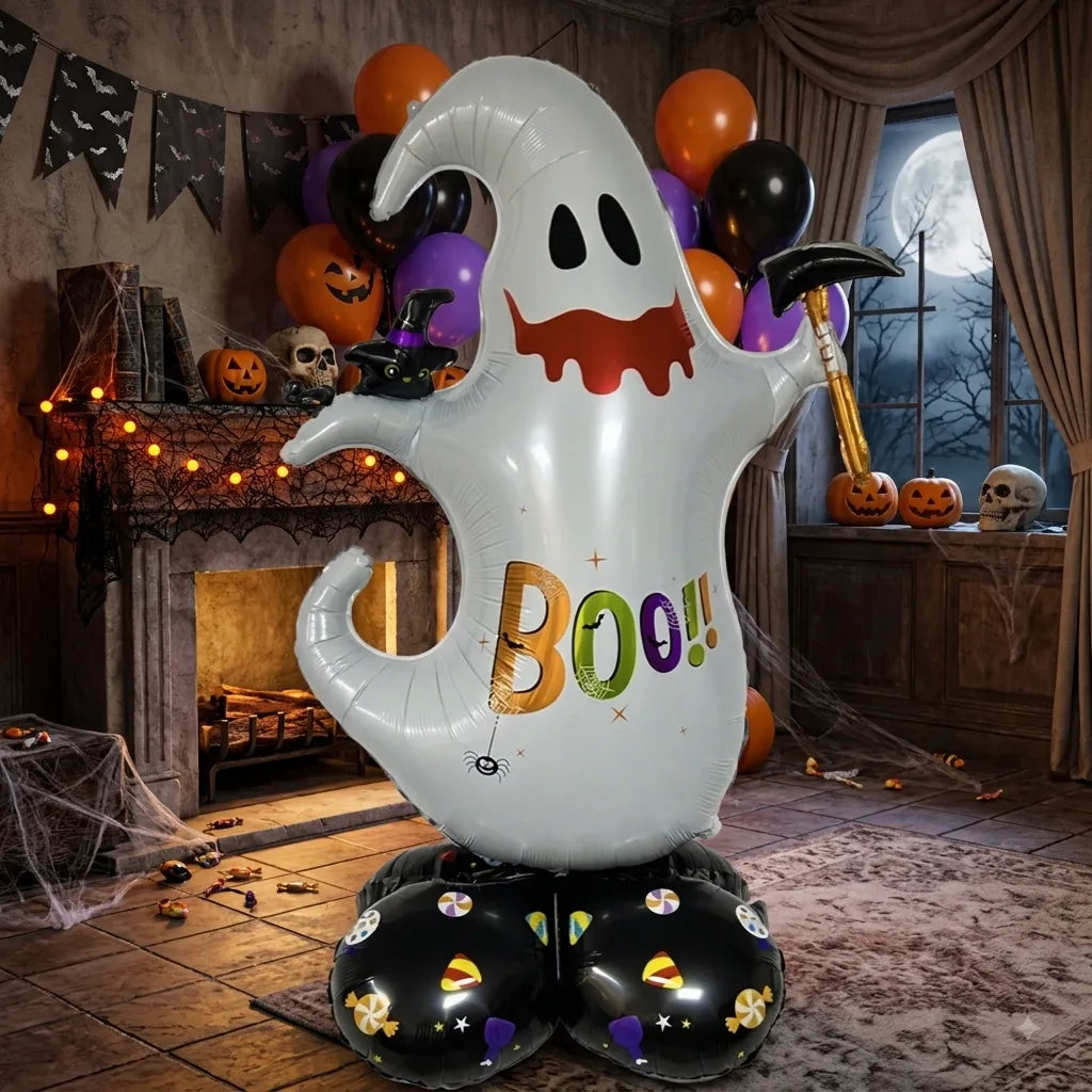 Ballon XXL Fantôme halloween Unique