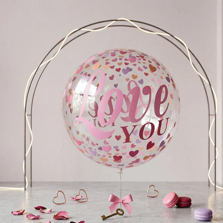 Ballon XXL Transparent LOVE