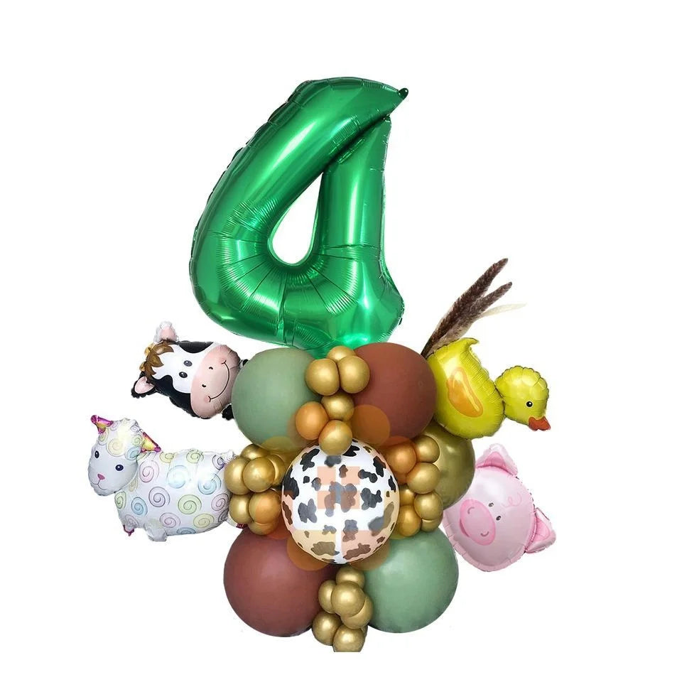 Ballons Chiffre Ferme Design Design