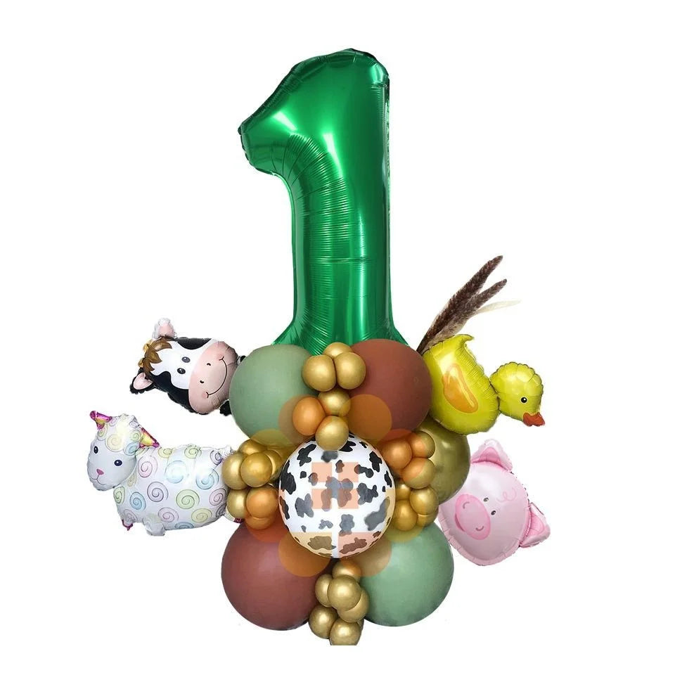 Ballons Chiffre Ferme Design