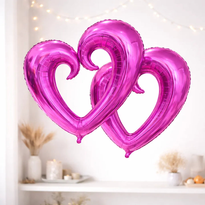 Ballons Géants Cœur Violet