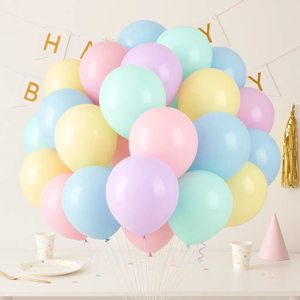 Ballons anniversaire Arc-en-ciel