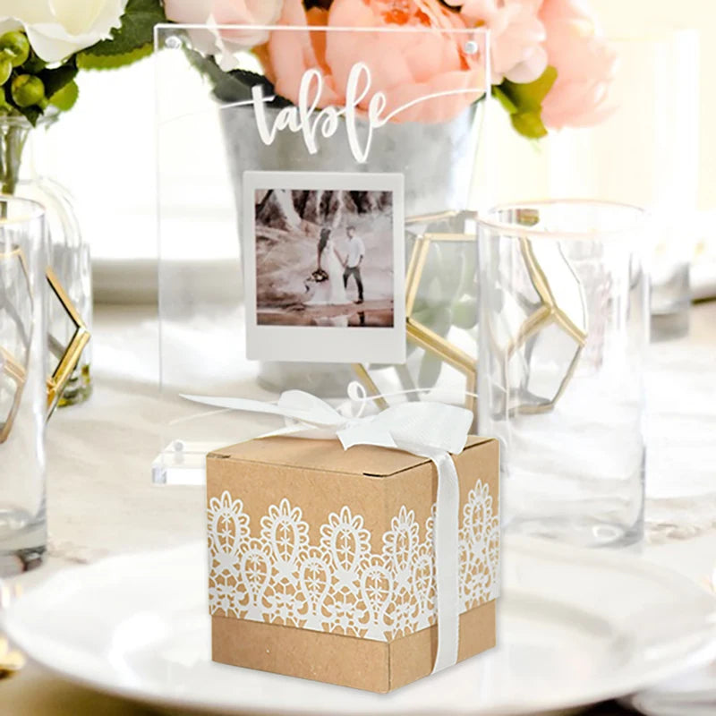 Boîte à Dragées Mariage Champêtre