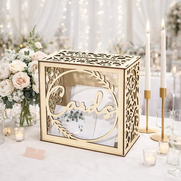 Boîte à Enveloppes en Bois Raffinée