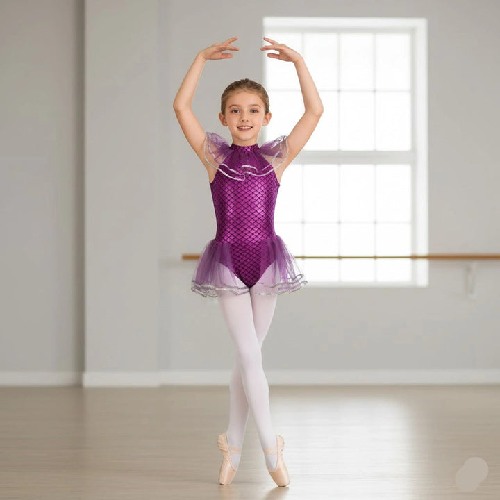 Bodysuit Sirène Enfant Violet