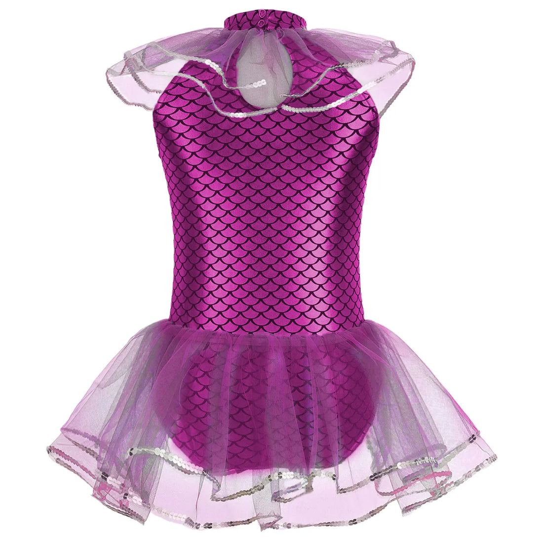 Bodysuit Sirène Enfant Violet de qualité