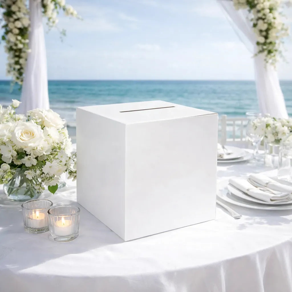 Boite à Enveloppes En Carton Blanc