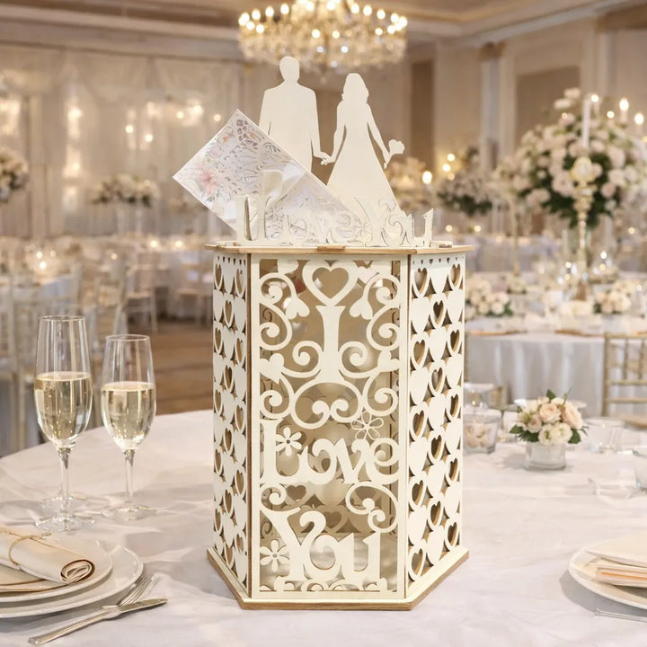 Boite à Enveloppes Mariage I Love You