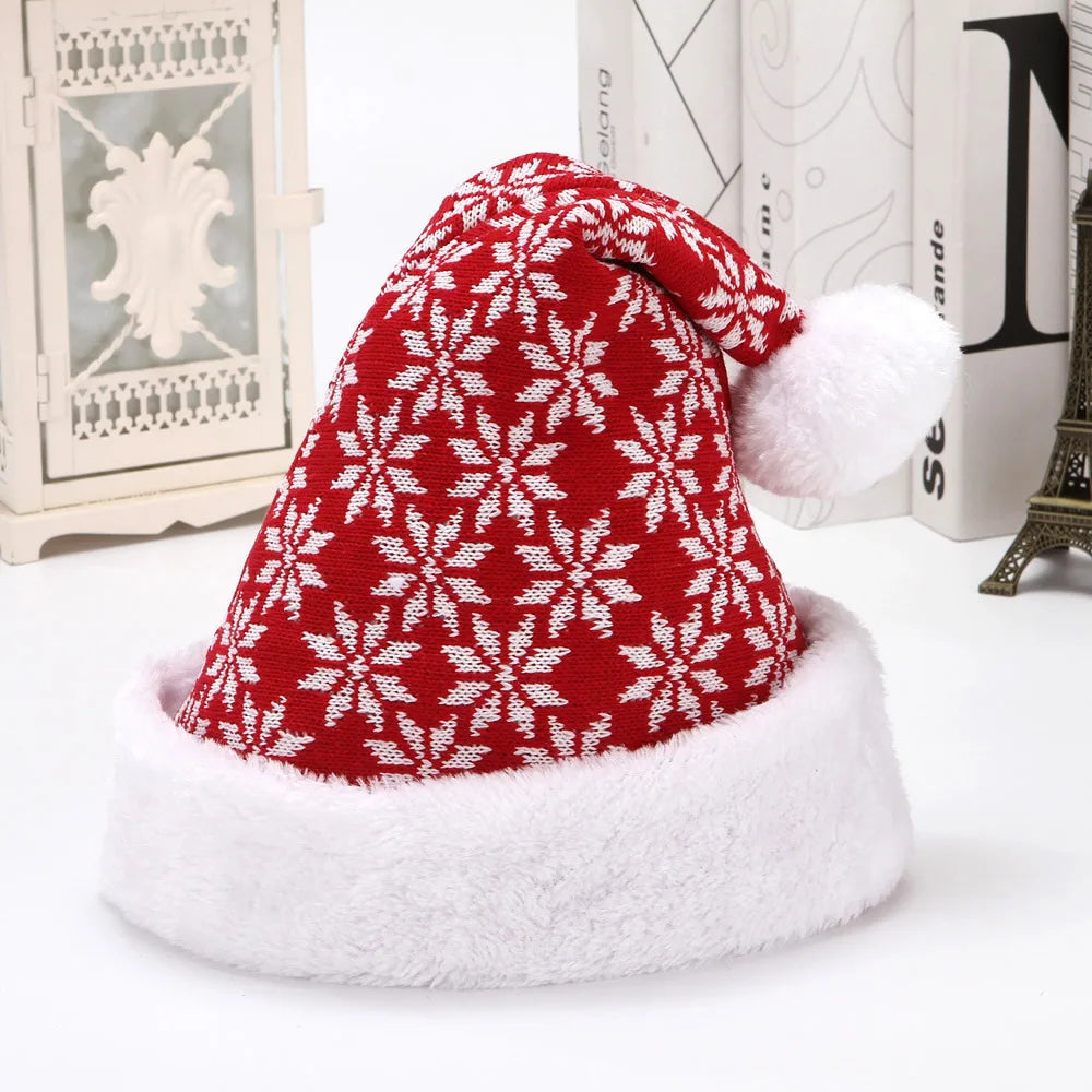 Bonnet de Noël Flocon de Neige