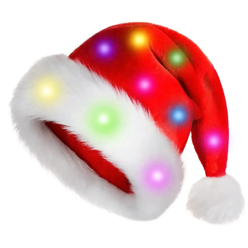Bonnet de Noël à LED Multicolore de qualité