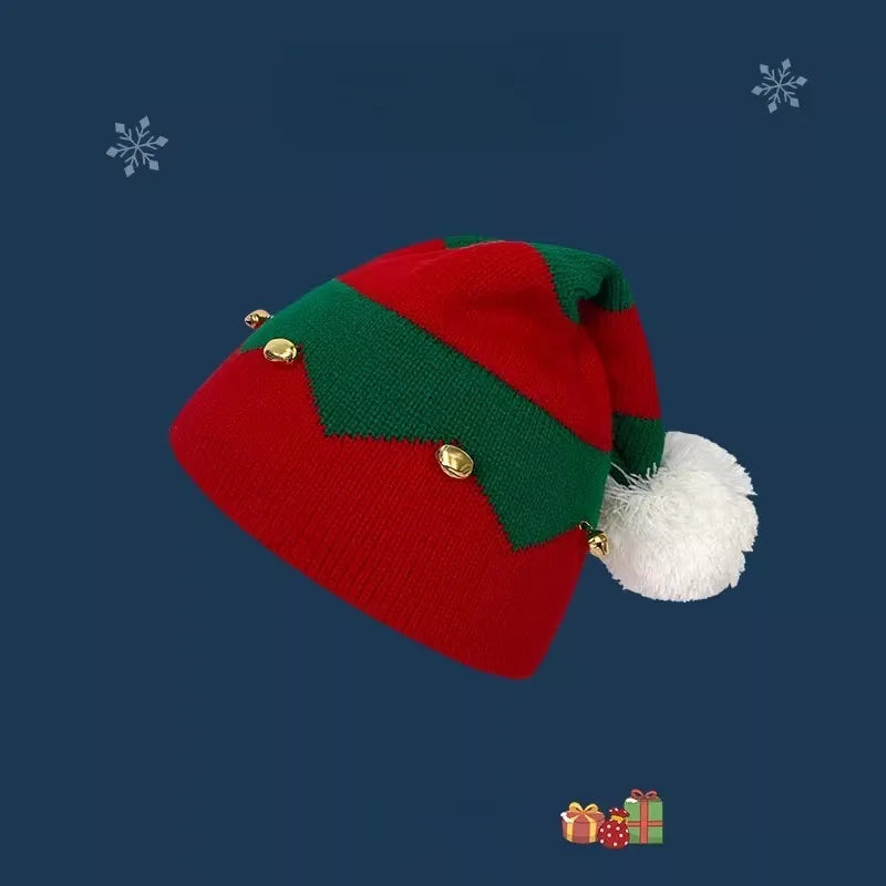 Bonnet de Noël Tricoté stylé