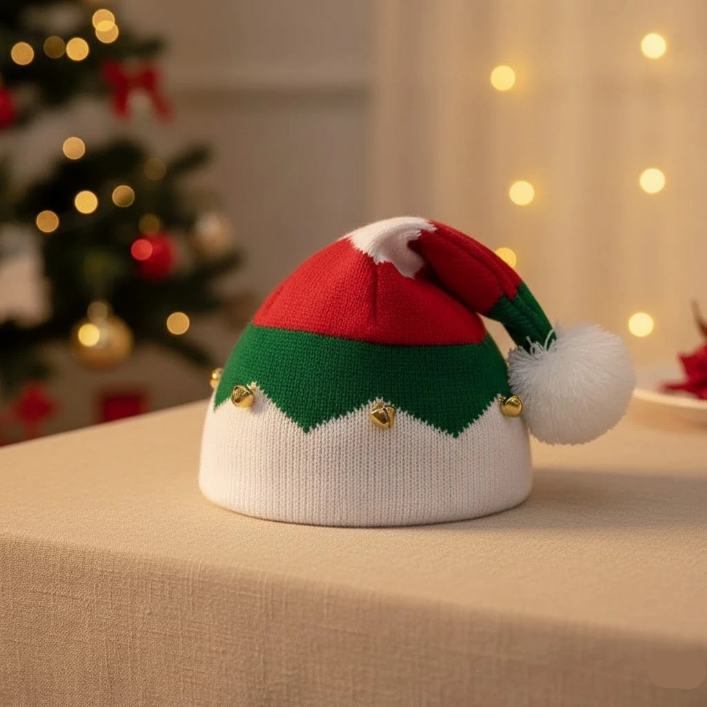 Bonnet de Noël en Laine