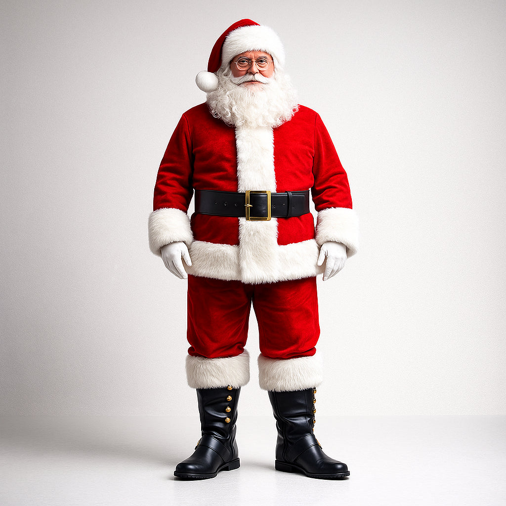 Bottes Père Noël en Caoutchouc 