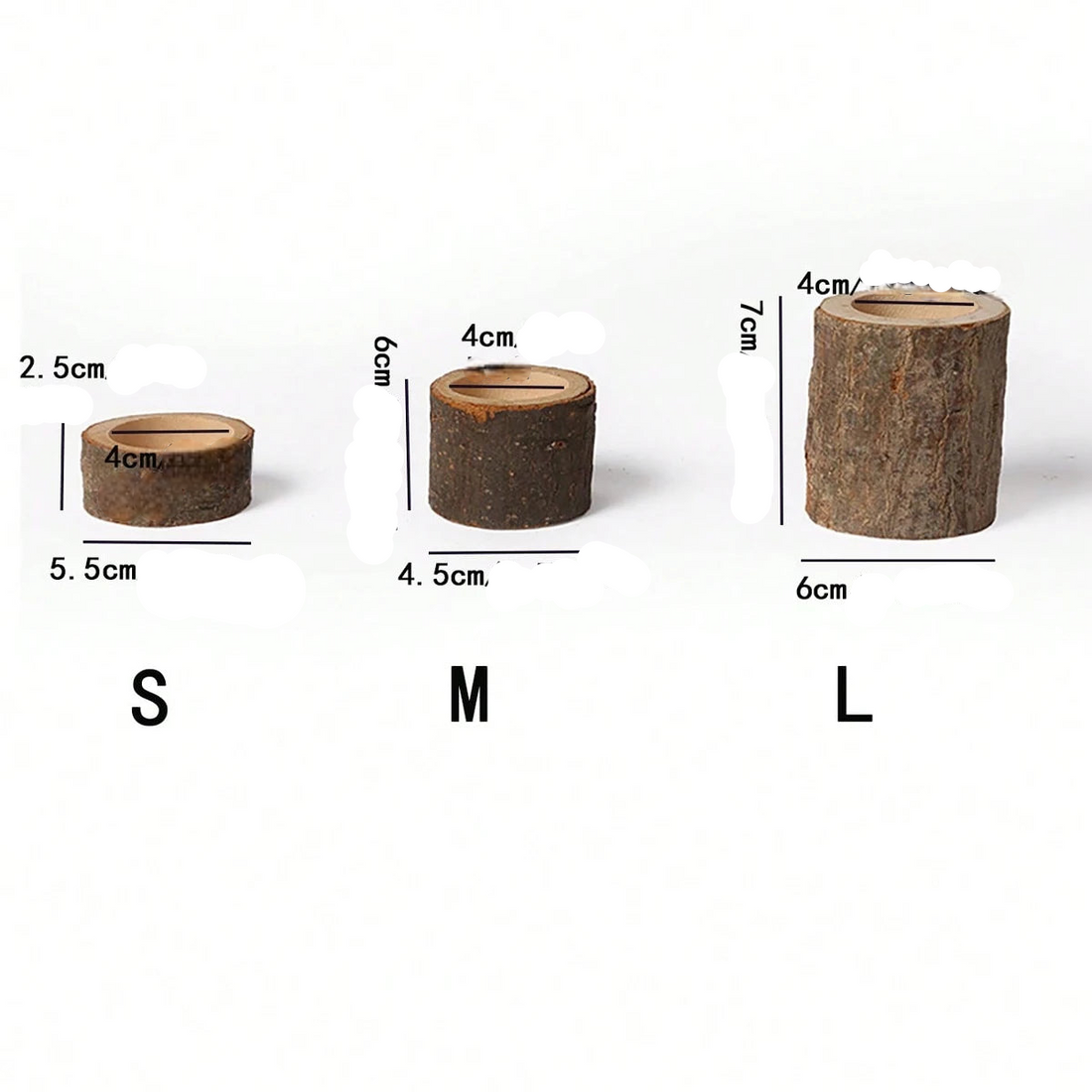 Bougeoir Bois Mariage Dimensions