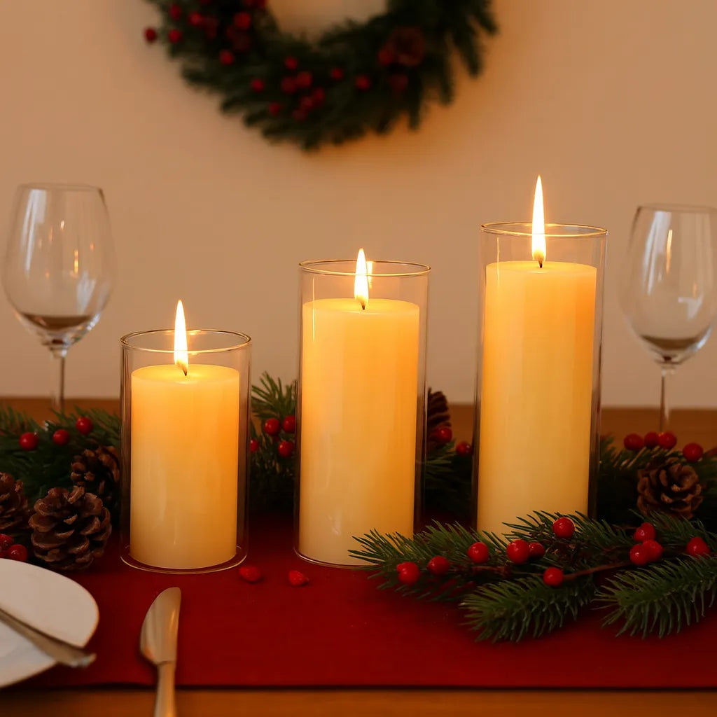 Bougeoir Cylindrique Epuré