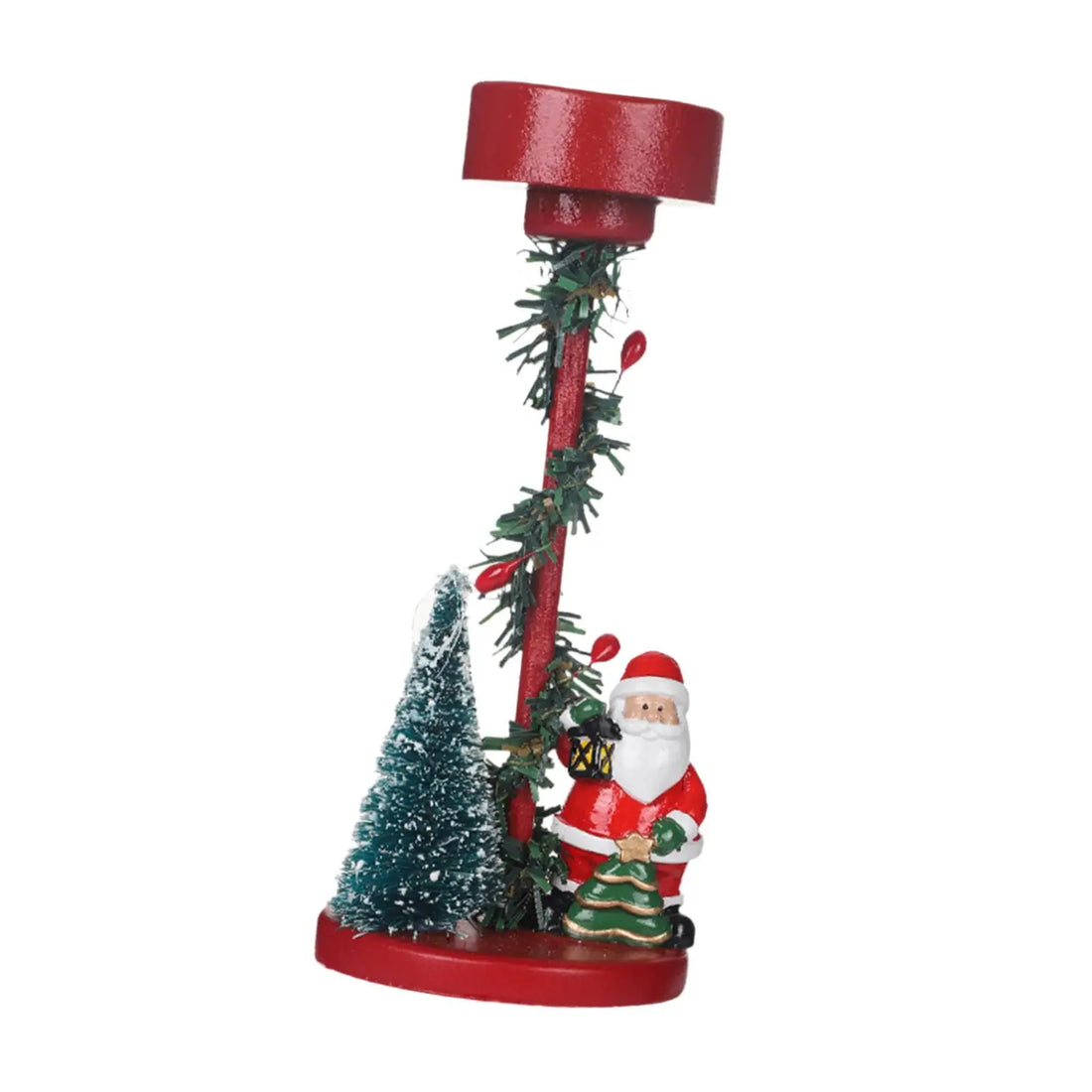 Bougeoir Déco Père Noël Unique