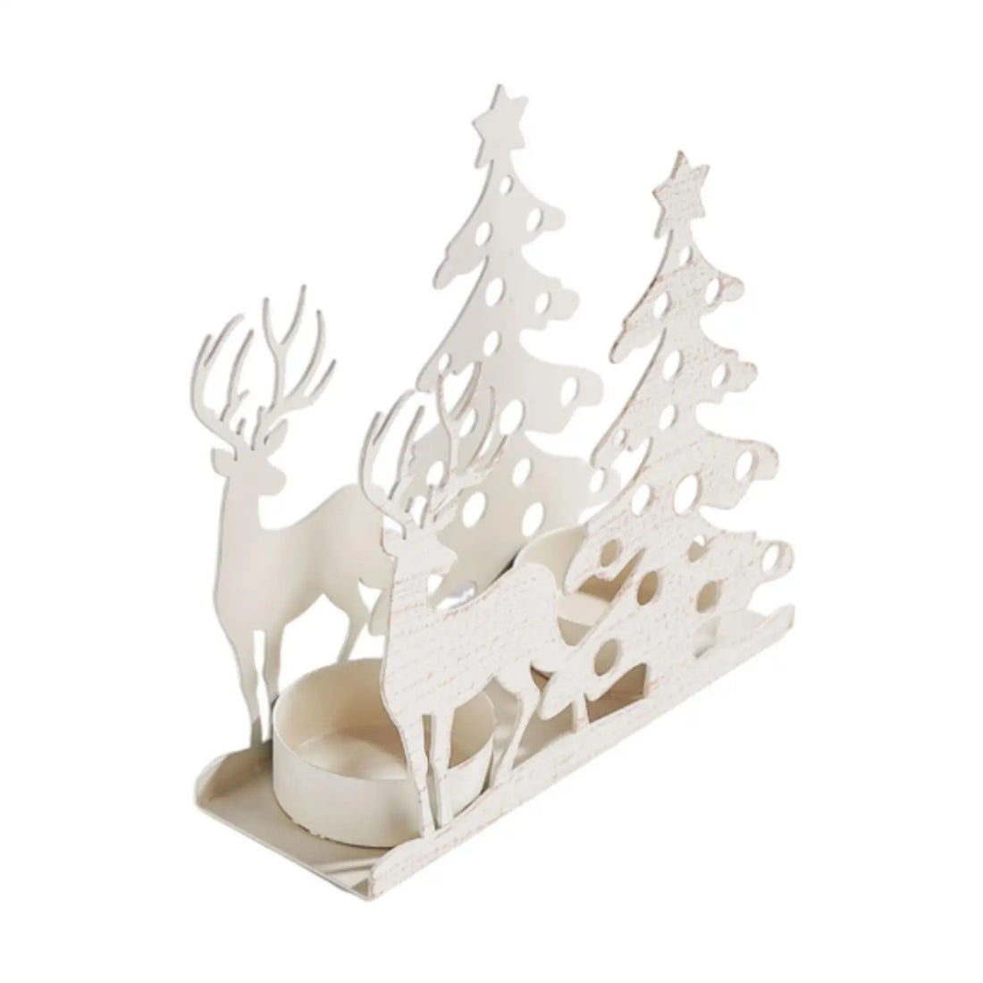 Bougeoir Décoratif Sapin Renne Original