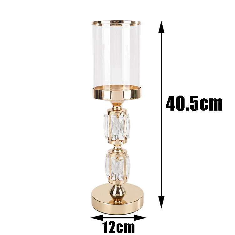 Bougeoir Mariage Design en Cristal Raffiné