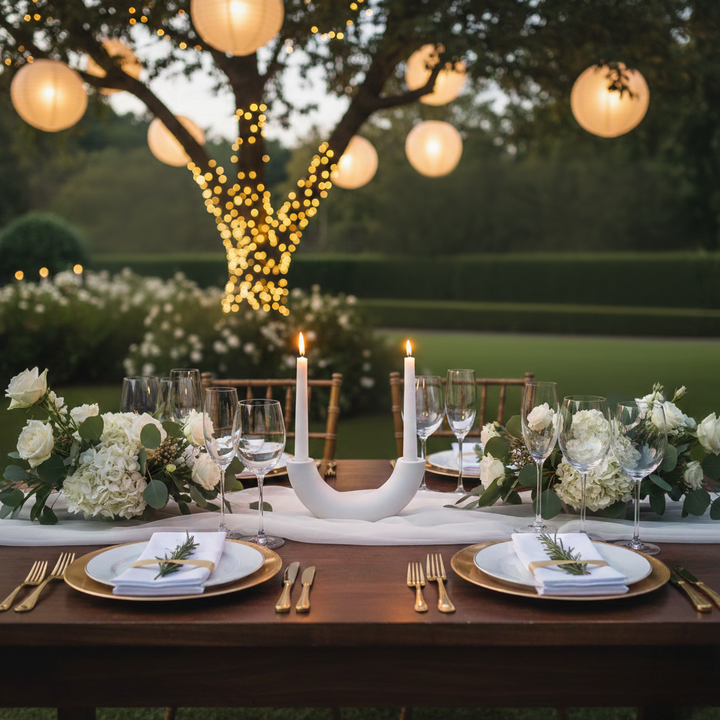 Bougeoir Moderne Mariage contemporain