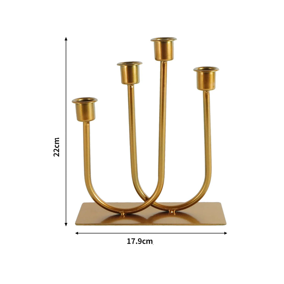 Bougeoir Rétro en U vintage