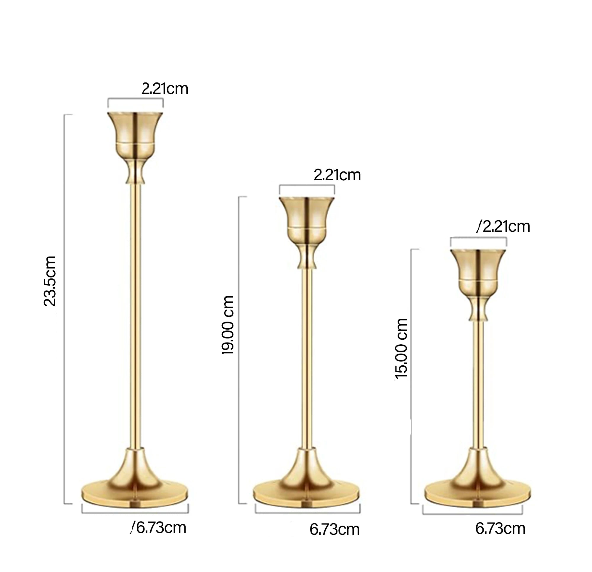 Bougeoir Table Mariage luxe