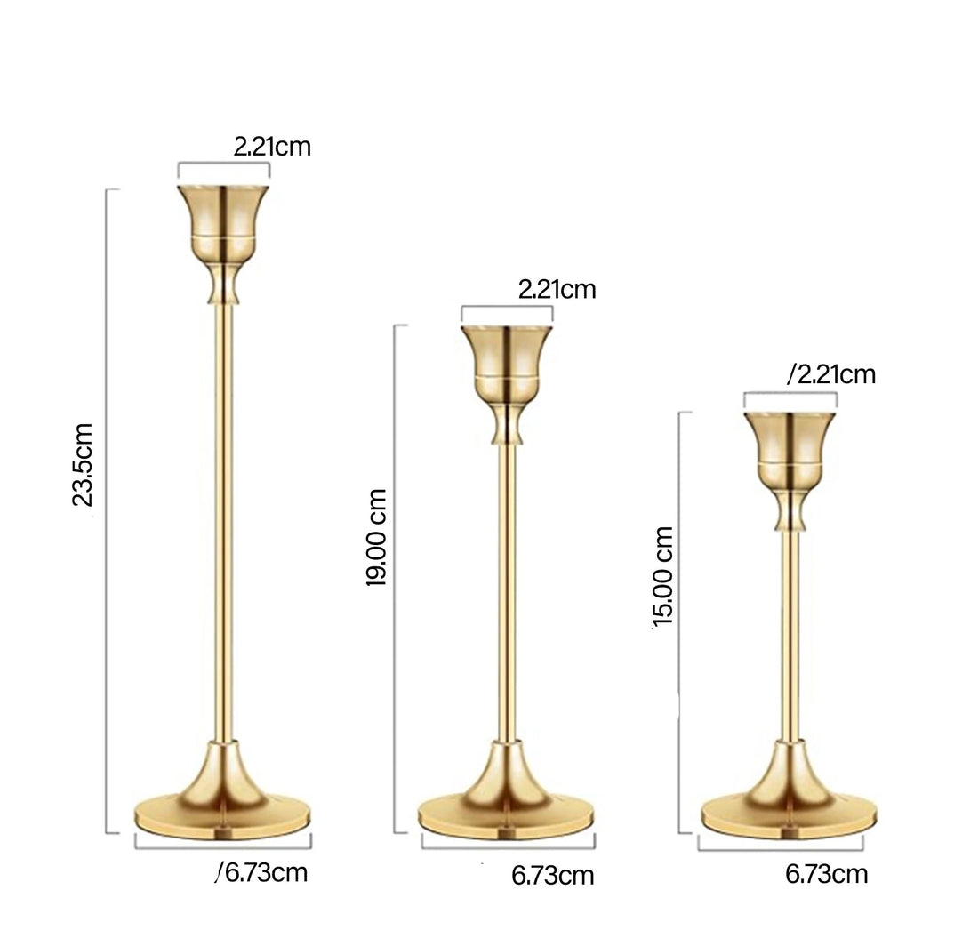 Bougeoir Table Mariage luxe