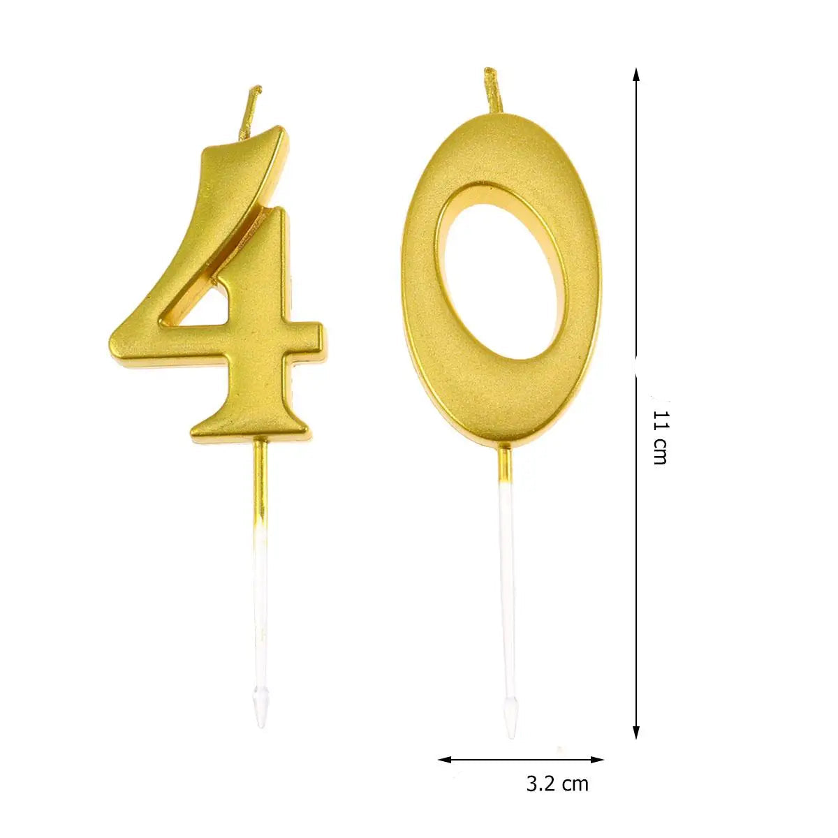 Bougie Anniversaire 40