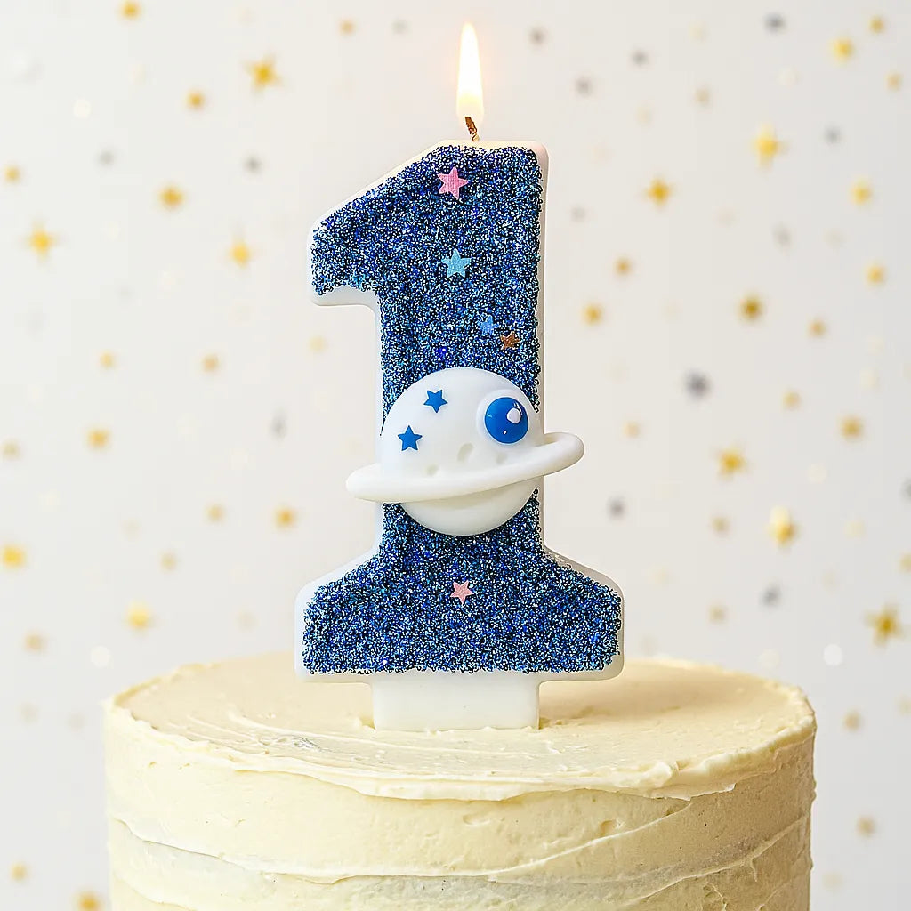 Bougie Anniversaire Chiffre Spatial