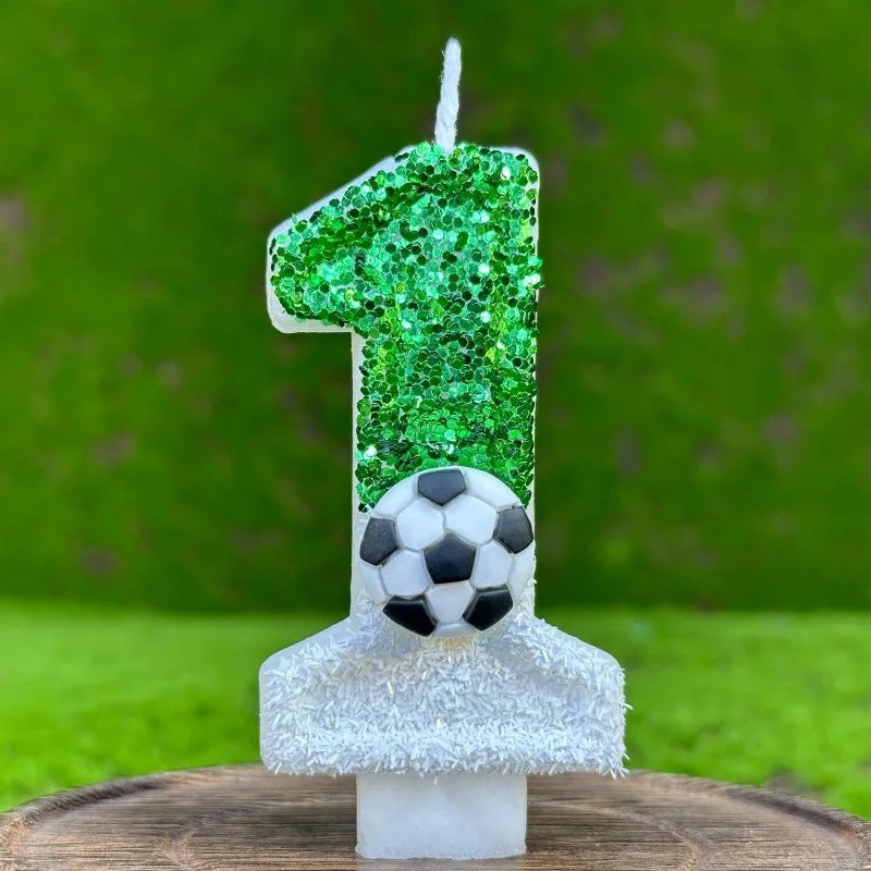Bougie Anniversaire Football 1